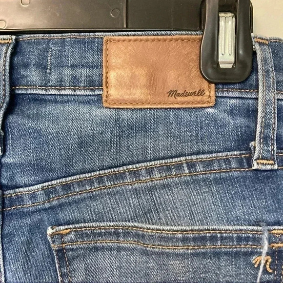 Madewell 10" high-rise skinny  buttoned fly jeans - Picture 9 of 11